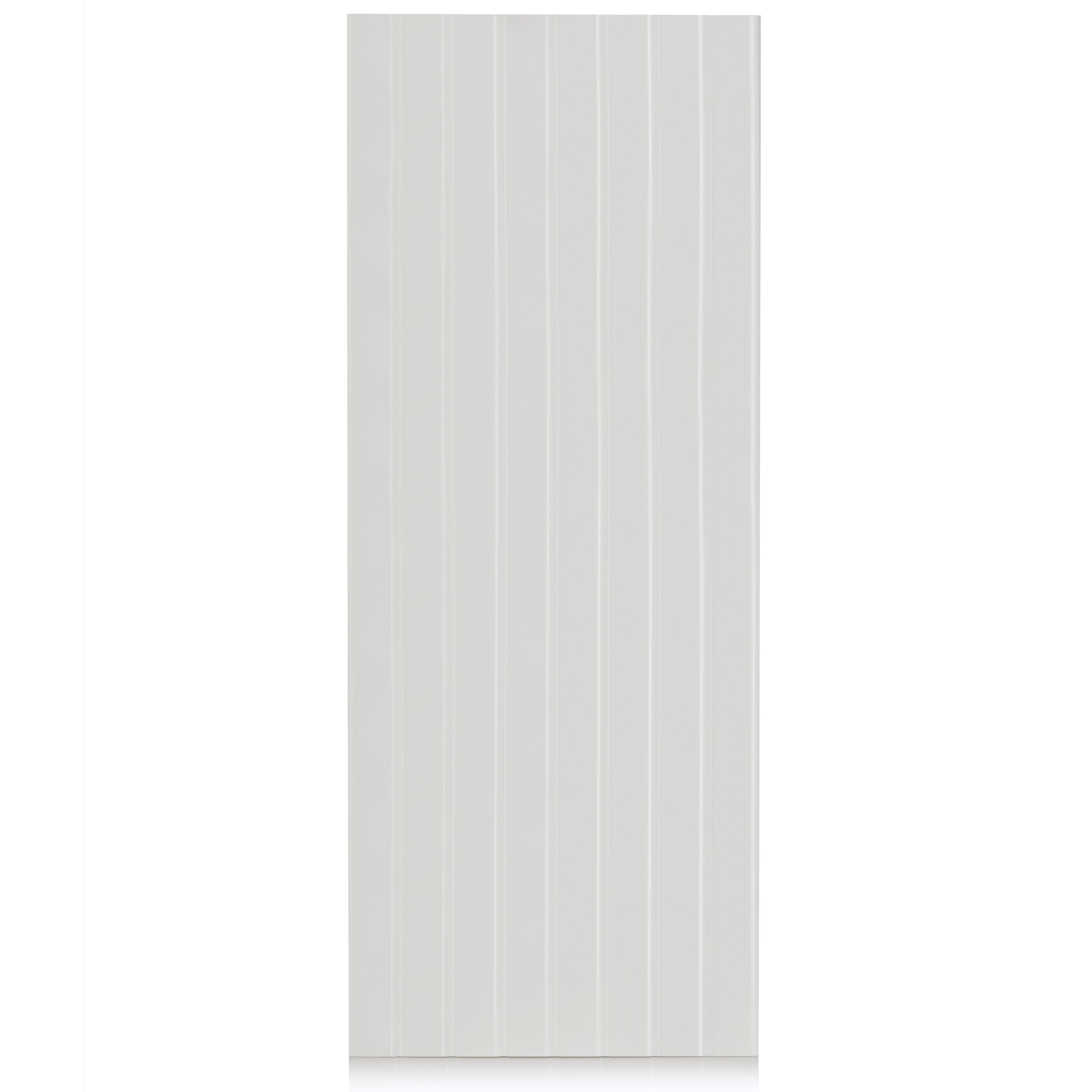 14x36 Shiplap White wood look wall tile - Industry Tile